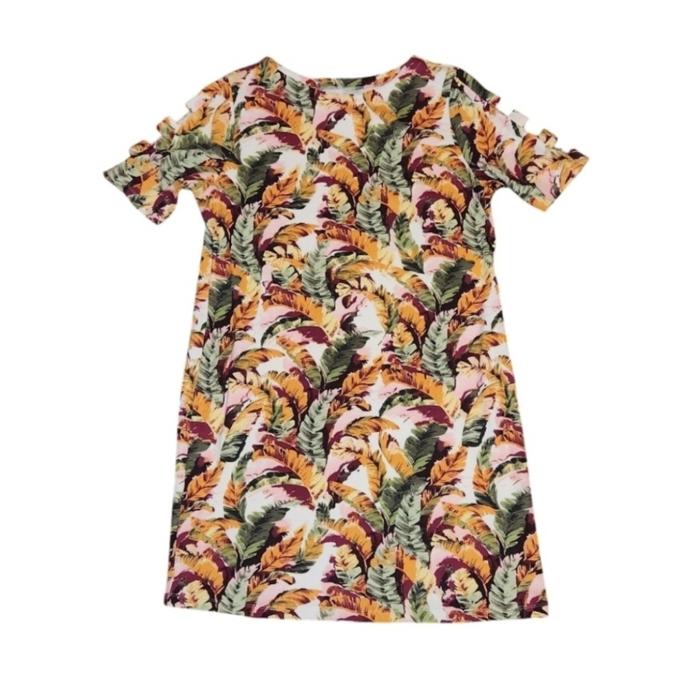 Vintage 70s Short Sleeve Dress
